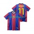 Camisola FC Barcelona RIVALDO 11 Retro Homem Equipamento Primeiro 1998 1999 Manga Curta